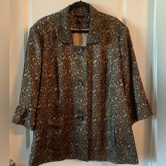 Maggie Barnes Lace Dress Jacket - Picture 1 of 6